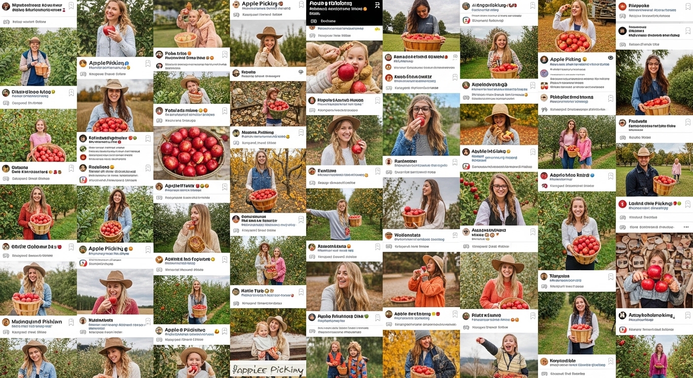Apple Picking Instagram Captions