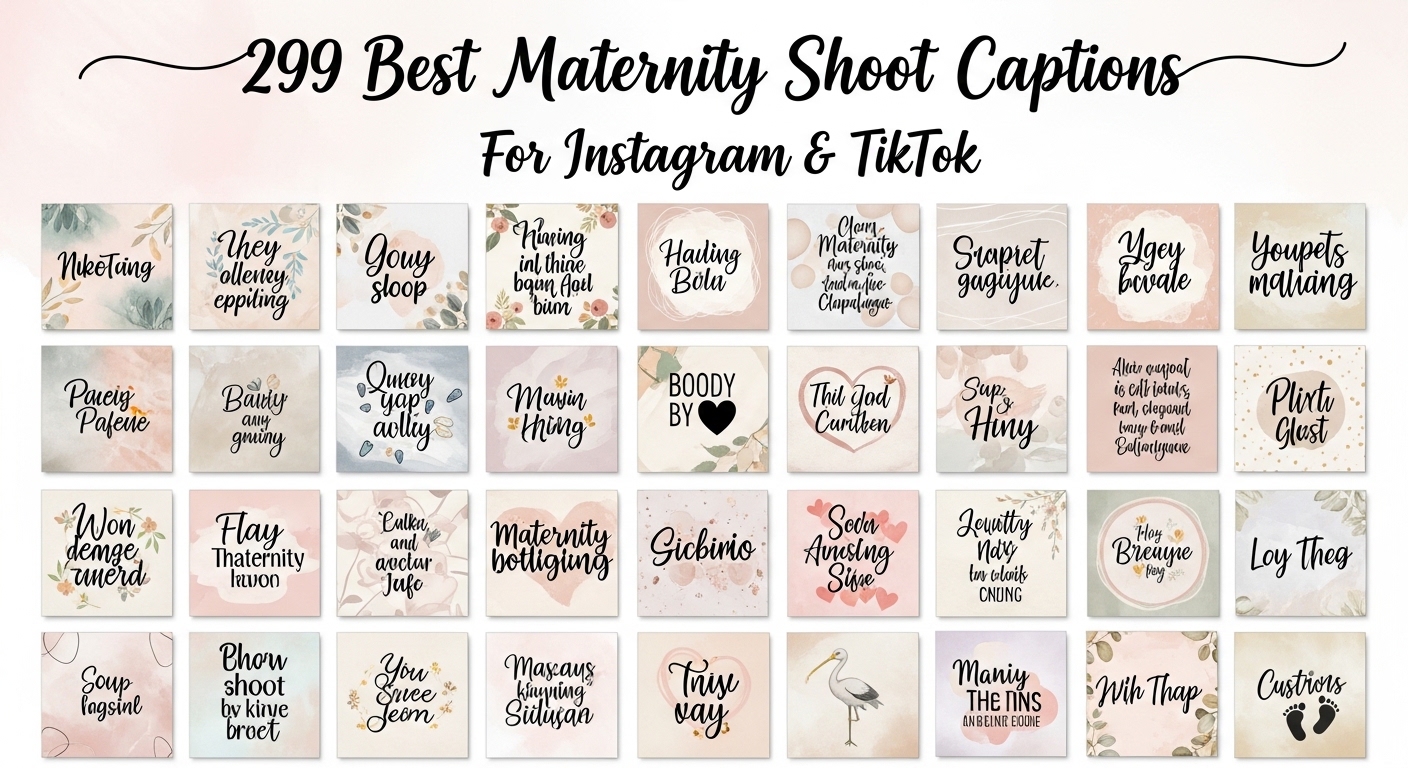Maternity Shoot Captions For Instagram