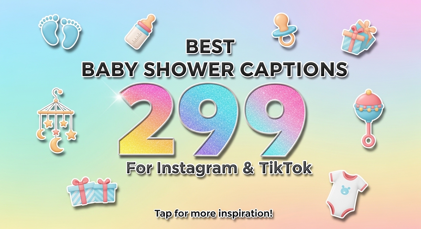 Baby Shower Captions For Instagram
