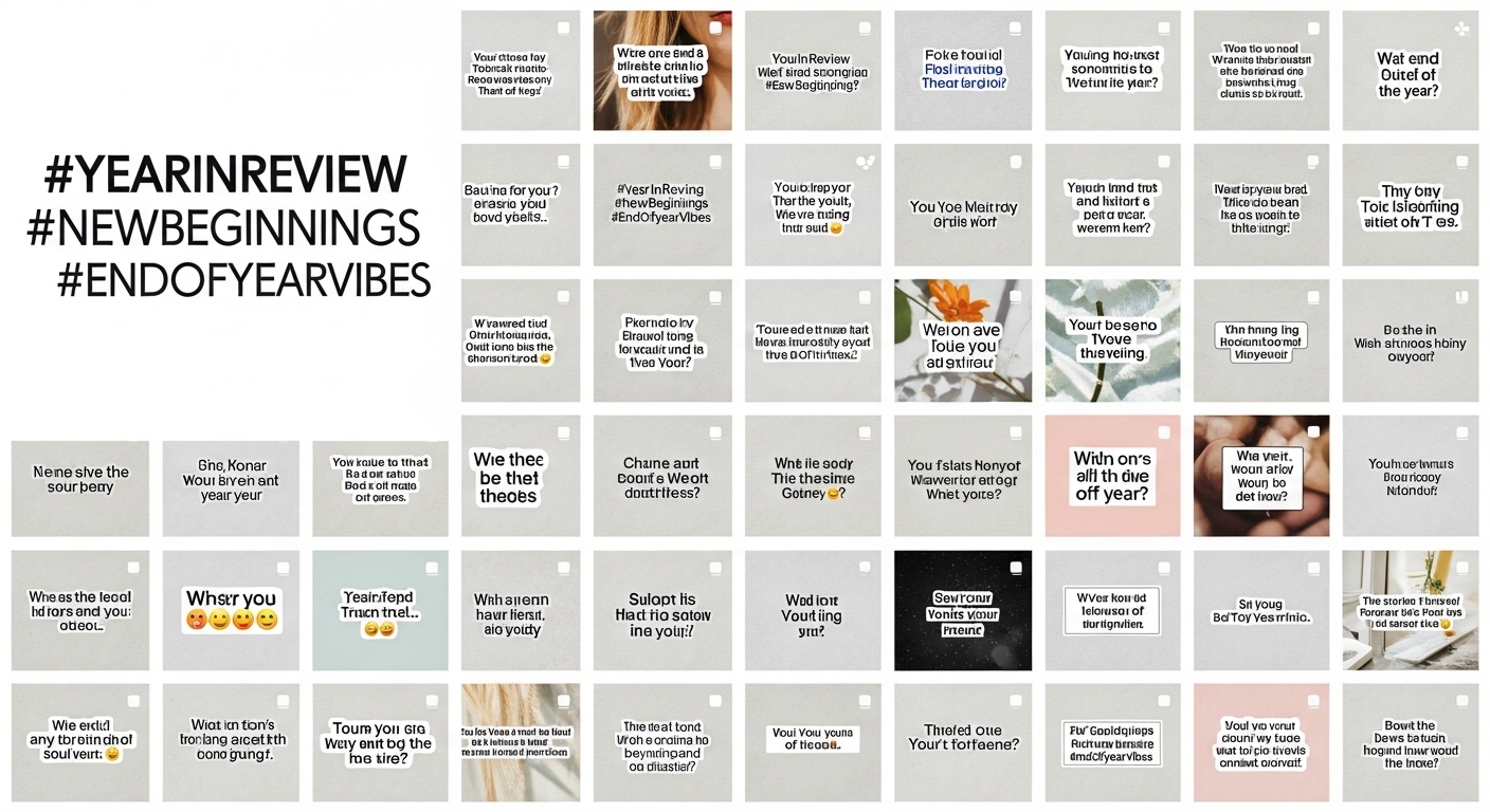 End Of The Year Captions For Instagram