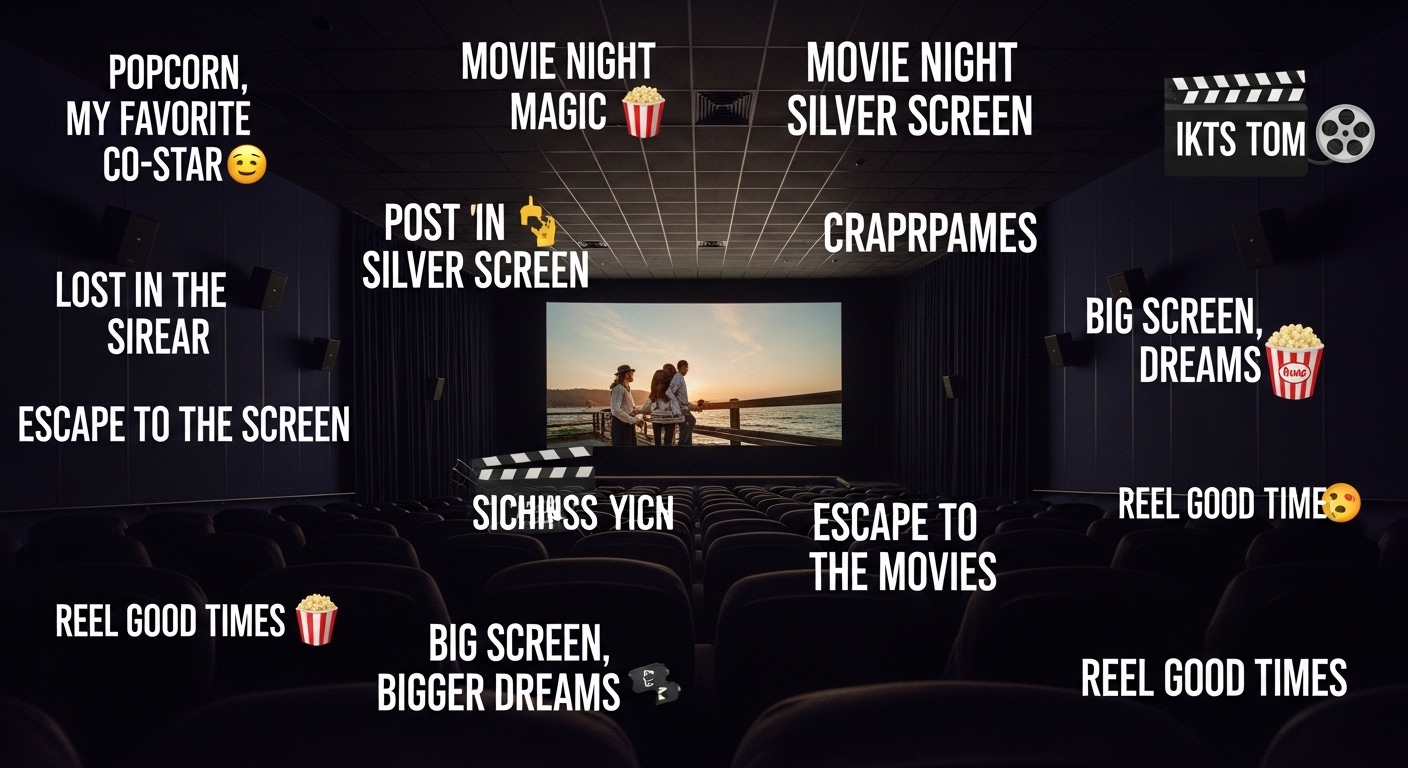Movie Theater Captions For Instagram